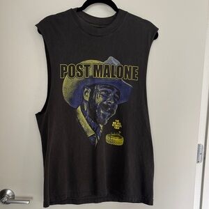 Post Malone concert muscle tee